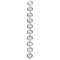 Aqua Luster Glass Medium Oval Beads, 15mm by Bead Landing&#x2122;